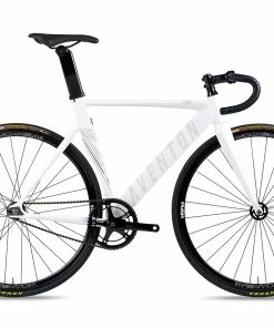 Aventon Mataro Komplettrad Fixie Singlespeed - White