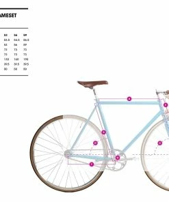 BLB - City Classic Komplettrad Fixie Singlespeed - Black -Fahrrad Verkaufsladen 0041092 blb city classic fixie single speed bike black b2b