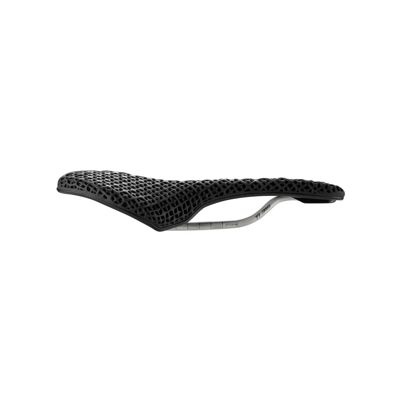 Selle Italia SLR Boost 3D-printed Superflow Ti, Shortfit Sattel - Schwarz Narrow S3, Titangestell – Bild 3