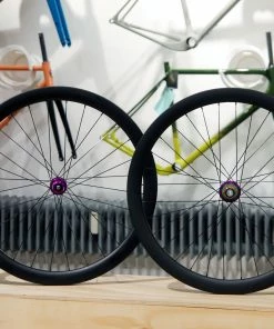 SMParts. Force 45 TLR UD Matt X HOPE RS4 Road 24/24 Loch Laufradsatz, Lila -Fahrrad Verkaufsladen 31020 SMP 45 UD RS4 LRS 1