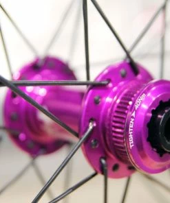 SMParts. Force 45 TLR UD Matt X HOPE RS4 Road 24/24 Loch Laufradsatz, Lila -Fahrrad Verkaufsladen 31020 SMP 45 UD RS4 LRS 5