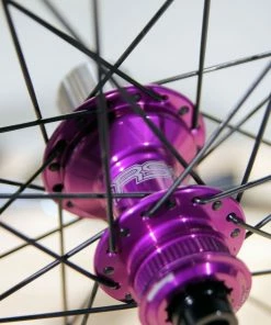 SMParts. Force 45 TLR UD Matt X HOPE RS4 Road 24/24 Loch Laufradsatz, Lila -Fahrrad Verkaufsladen 31020 SMP 45 UD RS4 LRS 7