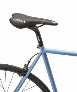 Cinelli GAZZETTA Stahl Track Komplettrad - Grey Sky Morning -Fahrrad Verkaufsladen Cinelli Gazzetta Bike 3