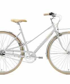 Creme Cycles Caferacer Lady -2021- Solo 7-Gang, Bright Silver