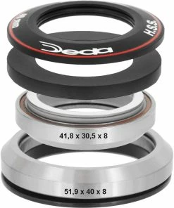 Deda-elementi Deda IN-5 Steuersatz Tapered 1 1/8" - 1.5"