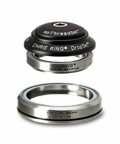 Chris-king Chris King DROPSET 2, Steuersatz Tapered IS42/28.6 | IS52/40 45x45 - Matte JET