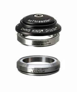 Chris-king Chris King DROPSET 4, Steuersatz IS42/28.6 | IS42/30 45x45 - Schwarz