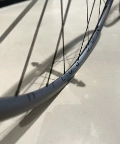 H+Son Archetype X DT-Swiss 370 Track Naben Laufradsatz - Anodized Grey 20/24Loch -Fahrrad Verkaufsladen H Son Arche DT370 LRS Grey 5