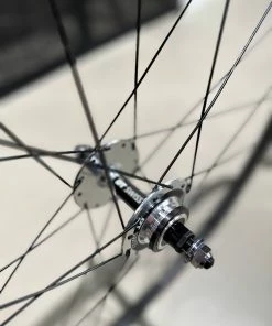 H+Son Archetype X DT-Swiss 370 Track Naben Laufradsatz - Anodized Grey 20/24Loch -Fahrrad Verkaufsladen H Son Arche DT370 LRS Grey 6