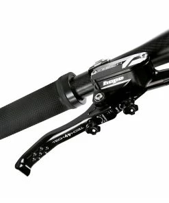 HOPE Tech4 E4 Scheibenbremsanlage 4-Kolben Mit Stahlflexleitung Speziell Für (e)Bullitt -Fahrrad Verkaufsladen HOPE TECH4 E4 Hebel Schwarz 2