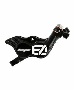 HOPE Tech4 E4 Scheibenbremsanlage 4-Kolben Mit Stahlflexleitung Speziell Für (e)Bullitt -Fahrrad Verkaufsladen HOPE TECH4 E4 Hebel Schwarz 3