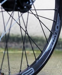 Halo EX-3 20" Vorderrad Mit Shutter Precision Nabendynamo SD-8 Disc / Schwarz -Fahrrad Verkaufsladen Halo EX3 Shutter SD8 6