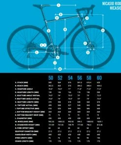 Marin Bikes Nicasio 2 Disc -Fahrrad Verkaufsladen Marin Nicasio2 Geometrie 3792 5