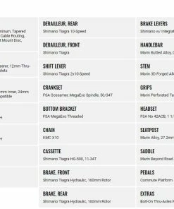 Marin Bikes Gestalt 2.5 Disc - 2021 Black/Red 8 Marin Bikes Gestalt 2.5 Disc - 2021 Black/Red -Fahrrad Verkaufsladen Marin Gestalt 2 5 Ausstattung