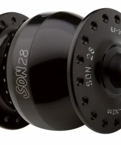 SON Nabendynamo SON 28 Nabendynamo 6-Loch Disc Schnellspanner, 32 Loch