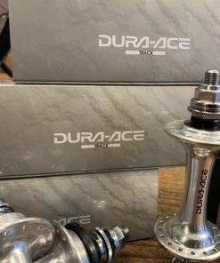 Shimano Dura Ace Track Low Flange Hinterradnabe - NJS Bahnnabe / HB-7710 -Fahrrad Verkaufsladen Shimano DA NJS Bahnnabe 1 9618 3