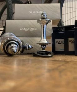 Shimano Dura Ace Track Low Flange Vorderradnabe - NJS Bahnnabe / HB-7710 -Fahrrad Verkaufsladen Shimano DA NJS Bahnnabe 2