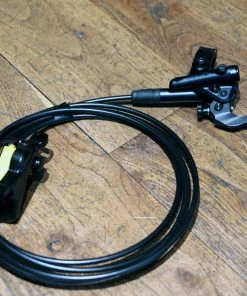 Shimano Scheibenbremsanlage 4-Kolben BR-MT420 & SLX BL-7100 Hebel Für (e)Bullitt -Fahrrad Verkaufsladen Shimano MT420 SLX 4