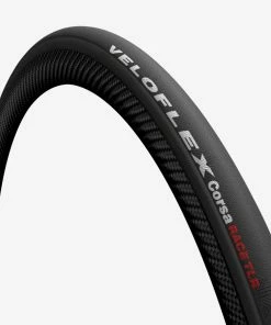 Veloflex CORSA RACE TLR 25 Schwarz - Open Tubular Faltreifen - 700 X 25