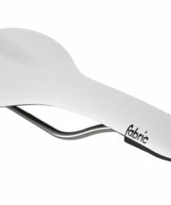 Fabric Scoop Flat Elite Sattel -Fahrrad Verkaufsladen fa15 scoop flat elite whtblk 3qtr