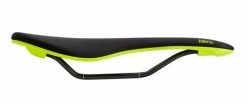 Fabric Scoop Flat Elite Sattel -Fahrrad Verkaufsladen fabric17 scoop flat elite saddle black yellow side fu4500feos16