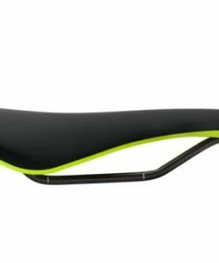 Fabric Scoop Radius Elite Sattel -Fahrrad Verkaufsladen fabric17 scoop radius elite saddle black yellow side fu4500reos16