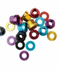 Halo Aluminium Axle Nuts Achsmuttern 9mm & 10mm
