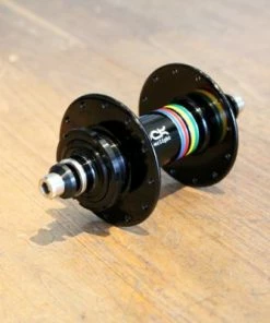 MACK HUBS Superlight Track Hinterrad Nabe Hochflansch - Schwarz -Fahrrad Verkaufsladen mack hf rear black 3 10268 13