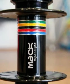 MACK HUBS Superlight Track Hinterrad Nabe Hochflansch - Schwarz -Fahrrad Verkaufsladen mack hf rear black 5 10268 15