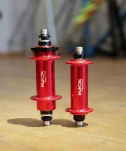 MACK HUBS Superlight Track Hinterrad Nabe Niederflansch - Farbig -Fahrrad Verkaufsladen mack lf red 3 1358 7 10264 7 10265 7
