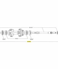 Mavic Achsmuttern Vorder- / Hinterrad M9 FĂŒr Ellipse - 32388601