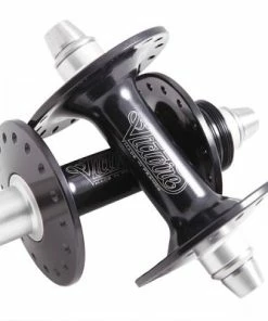 Victoire Cycles Track Hochflansch Hinterradnabe -Fahrrad Verkaufsladen paire hft black filete 3web