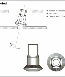 Sapim Inverted Aluminium Nippel 2 Mm - Upside Down Zur Kopfübermontage