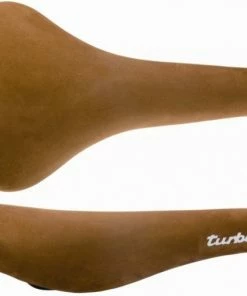 Selle Italia Turbo 1980 Microfaser Sattel - Braun