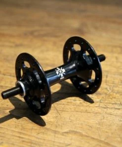 SMParts. SM-Parts Track Hochflansch Vorderradnabe -Fahrrad Verkaufsladen smp track front hub black 1