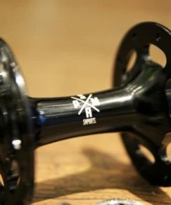 SMParts. SM-Parts Track Hochflansch Vorderradnabe -Fahrrad Verkaufsladen smp track front hub black 2