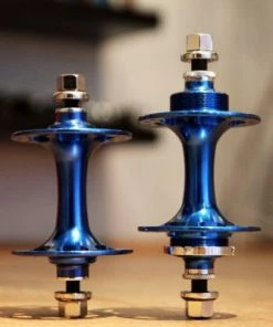 SMParts. SM-Parts Track Hochflansch Vorderradnabe -Fahrrad Verkaufsladen smp track hub blue 5