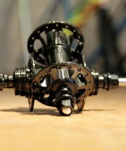 Spike Track Hochflansch Vorderradnabe -Fahrrad Verkaufsladen spike track hubs black