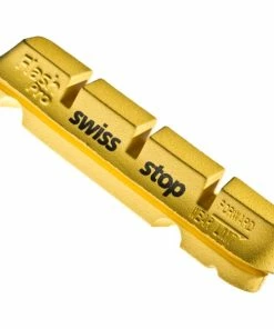 SwissStop FLASH PRO Yellow King (Gelb) Bremsbeläge Für Carbon - (2 Paar/4Stück)