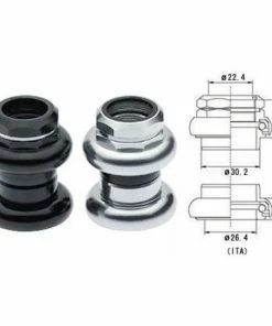 Tange Passage DX Steuersatz 1" Gewinde