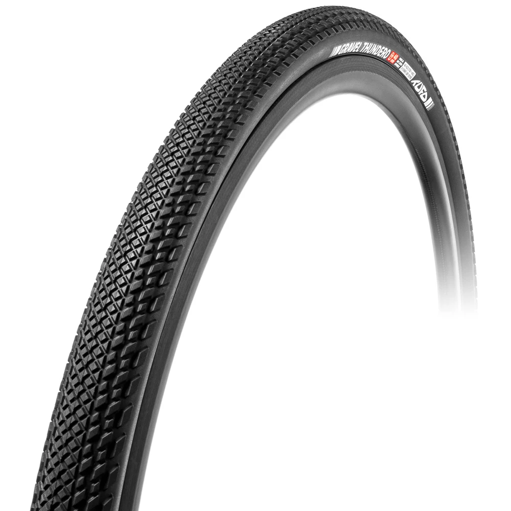 Tufo Gravel Thundero TR Faltreifen - Tubeless Ready - 40-622 - Schwarz/Schwarz 1 Tufo Gravel Thundero TR Faltreifen - Tubeless Ready - 40-622 - Schwarz/Schwarz